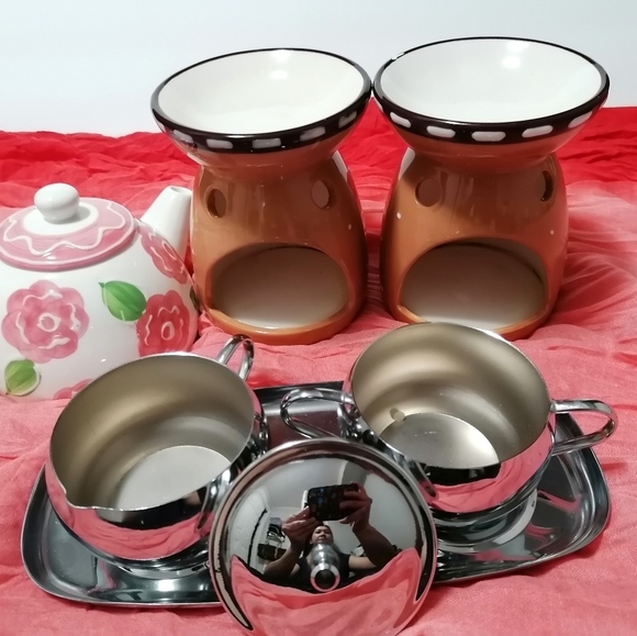 Scenty ceramic candle warmer and others - Picture 3 of 6